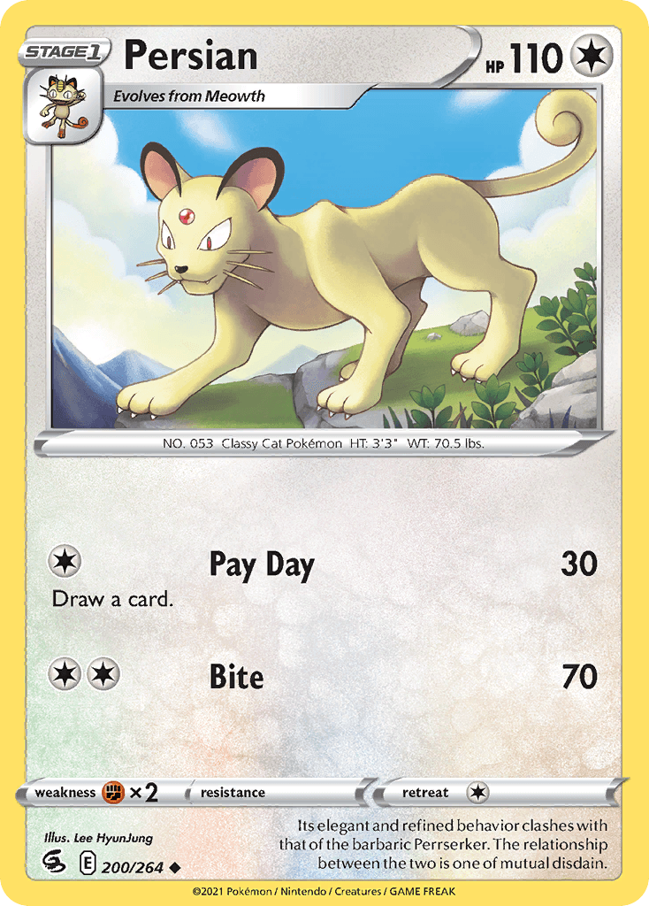 Persian, Fusion Strike 200