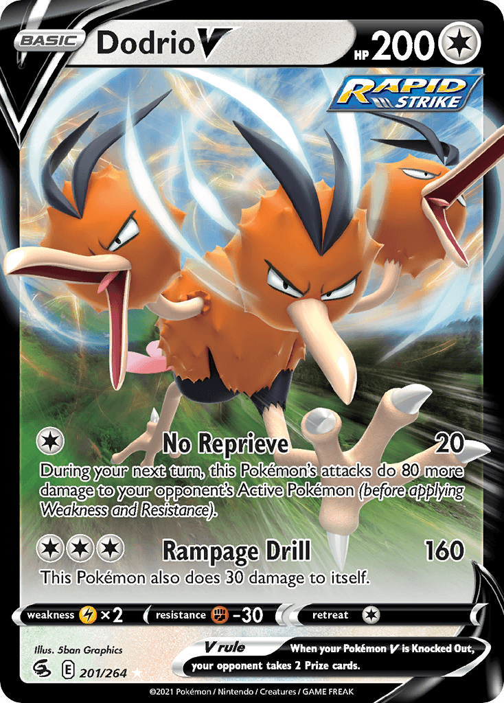 Dodrio V, Fusion Strike 201