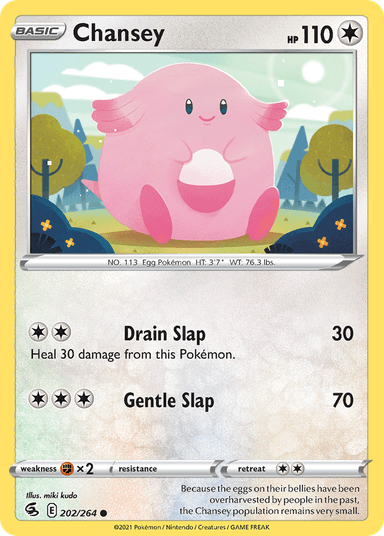 Chansey, Fusion Strike 202