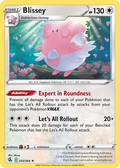 Blissey, Fusion Strike 203