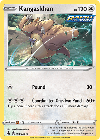 Kangaskhan, Fusion Strike 204