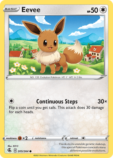 Eevee, Fusion Strike 205