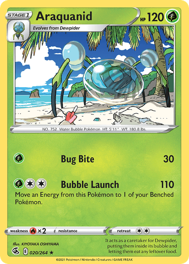 Araquanid, Fusion Strike 20