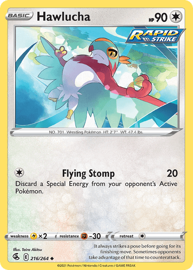 Hawlucha, Fusion Strike 216