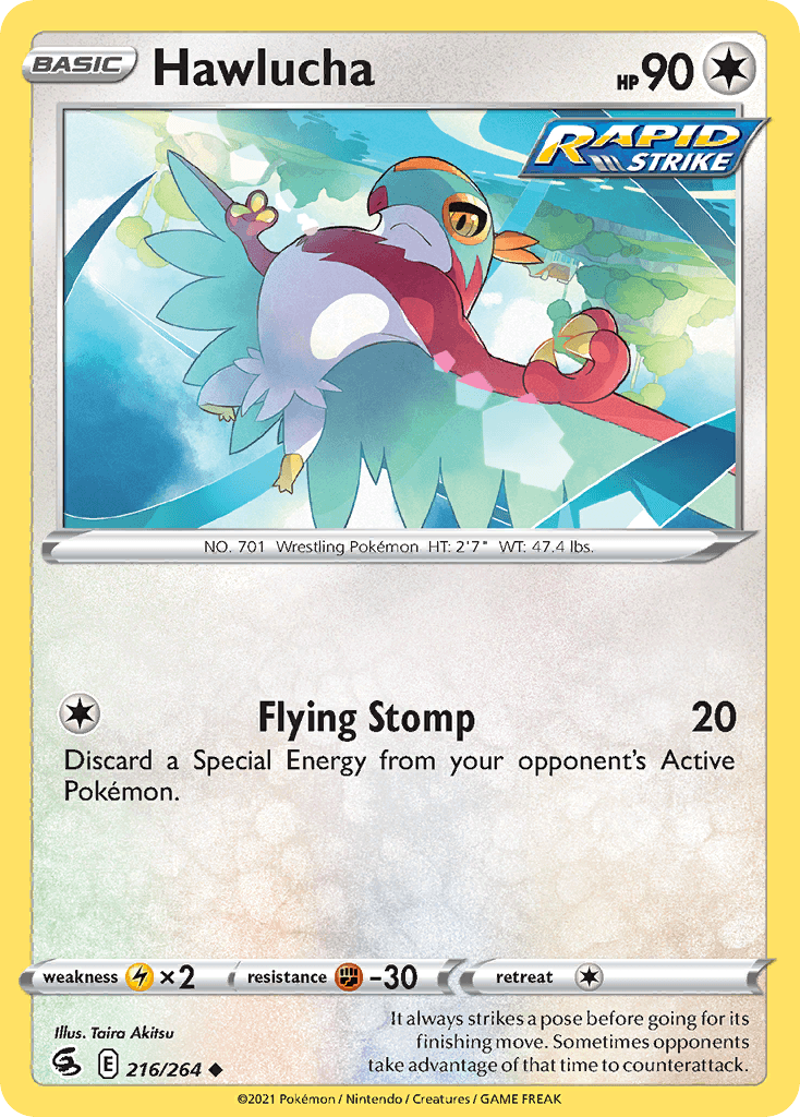 Hawlucha, Fusion Strike 216