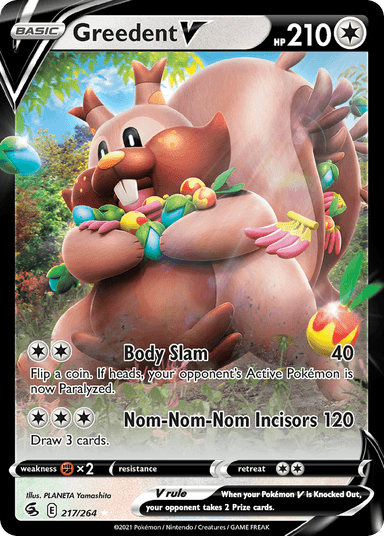 Greedent V, Fusion Strike 217