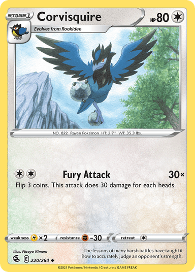 Corvisquire, Fusion Strike 220