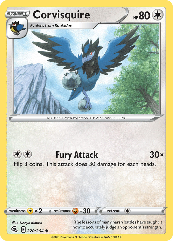 Corvisquire, Fusion Strike 220