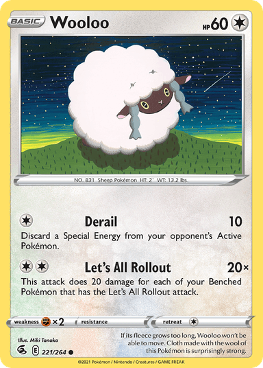 Wooloo, Fusion Strike 221