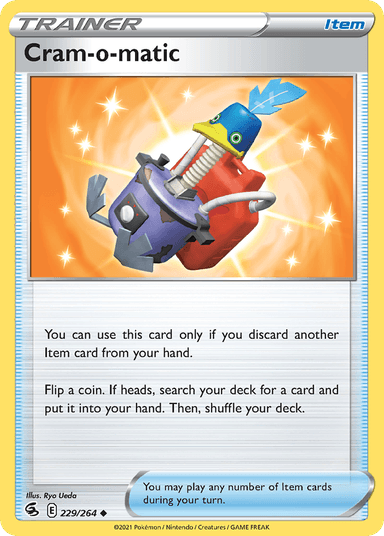 Cram-o-matic, Fusion Strike 229