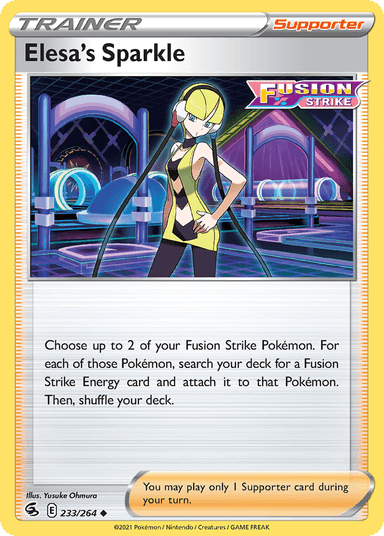 Elesa's Sparkle, Fusion Strike 233