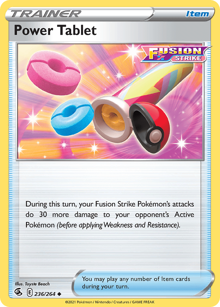 Power Tablet, Fusion Strike 236