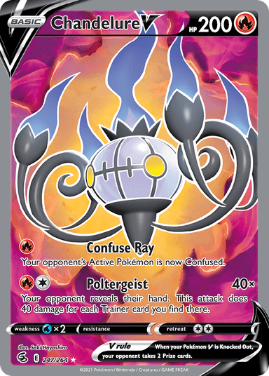 Chandelure V, Fusion Strike 247