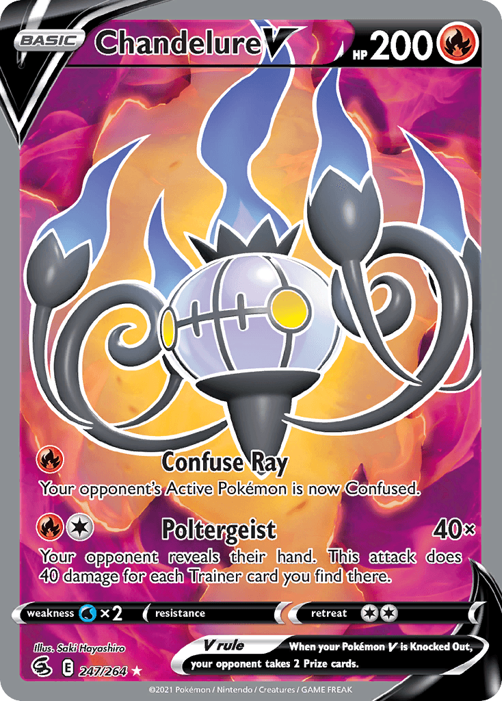 Chandelure V, Fusion Strike 247