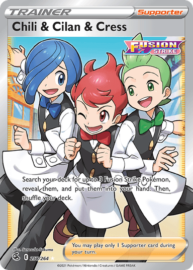 Chili & Cilan & Cress, Fusion Strike 258