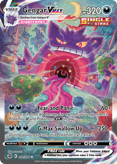Gengar VMAX, Fusion Strike 271