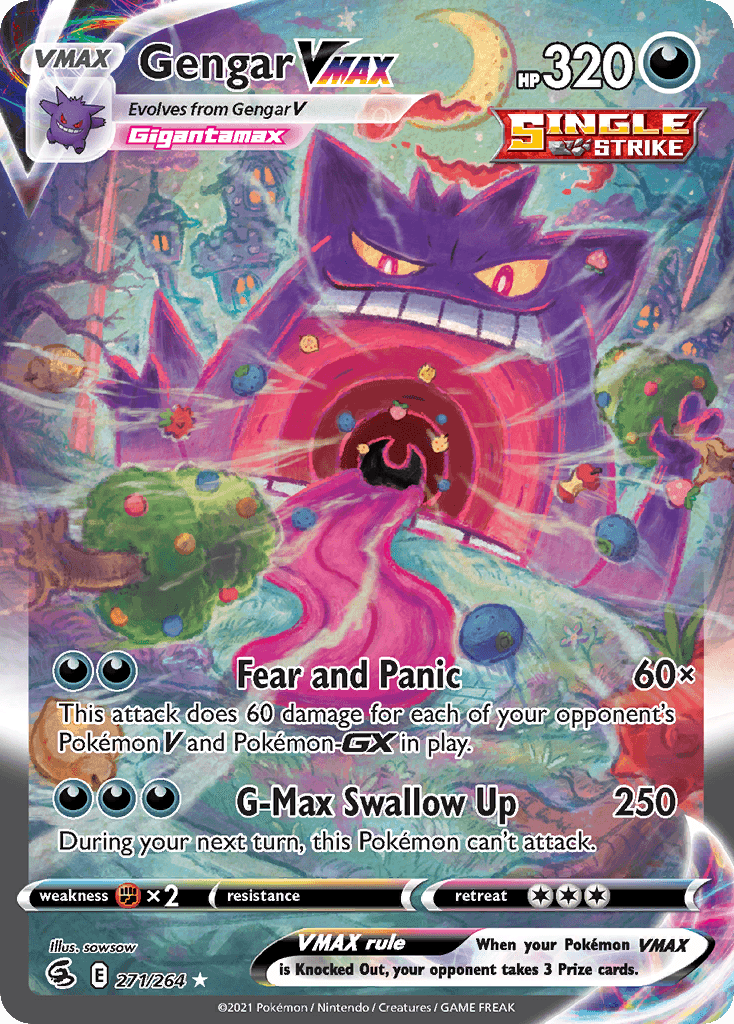 Gengar VMAX, Fusion Strike 271