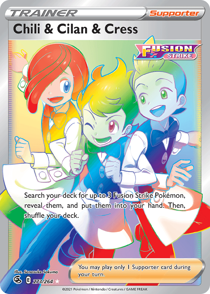 Chili & Cilan & Cress, Fusion Strike 273