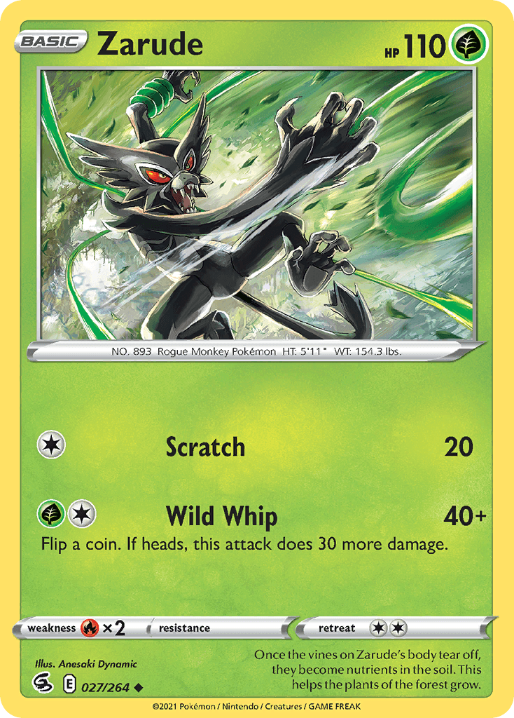 Zarude, Fusion Strike 27