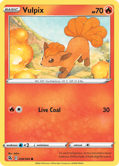 Vulpix, Fusion Strike 28