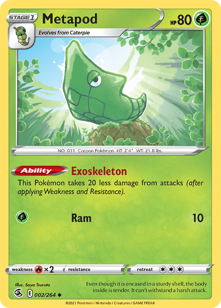 Metapod, Fusion Strike 2