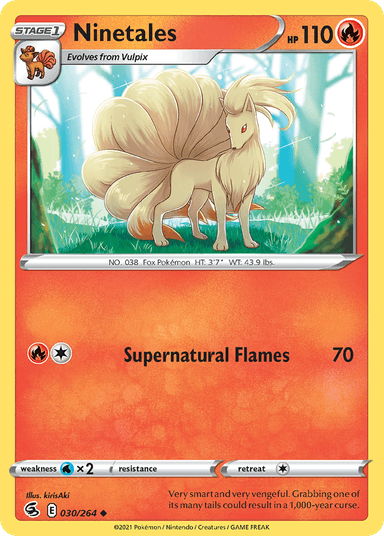 Ninetales, Fusion Strike 30