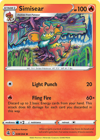 Simisear, Fusion Strike 38
