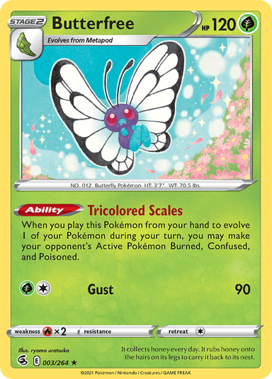 Butterfree, Fusion Strike 3