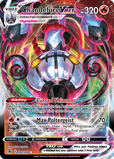 Chandelure VMAX, Fusion Strike 40