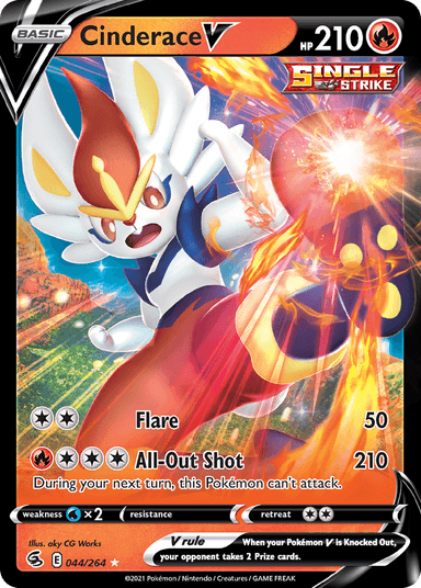 Cinderace V, Fusion Strike 44
