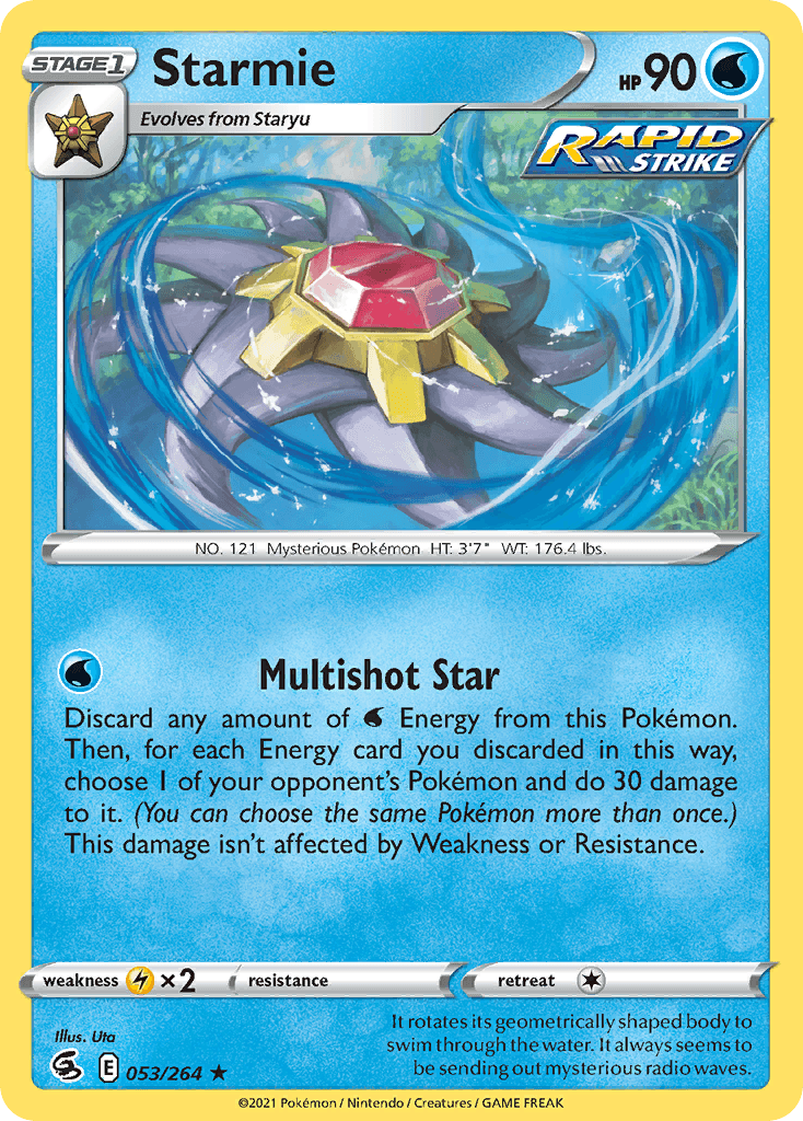 Starmie, Fusion Strike 53