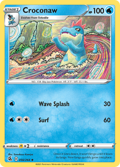 Croconaw, Fusion Strike 56