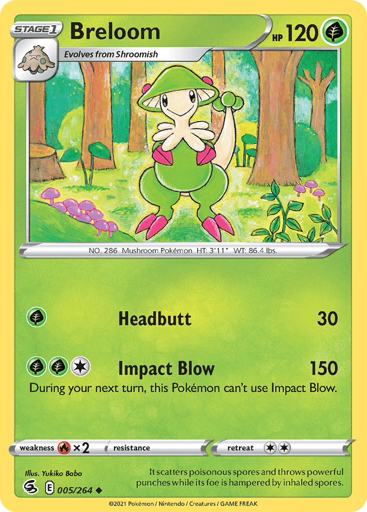 Breloom, Fusion Strike 5