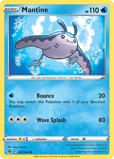 Mantine, Fusion Strike 61