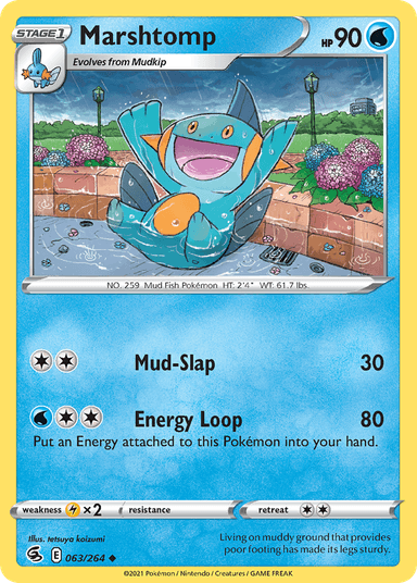 Marshtomp, Fusion Strike 63