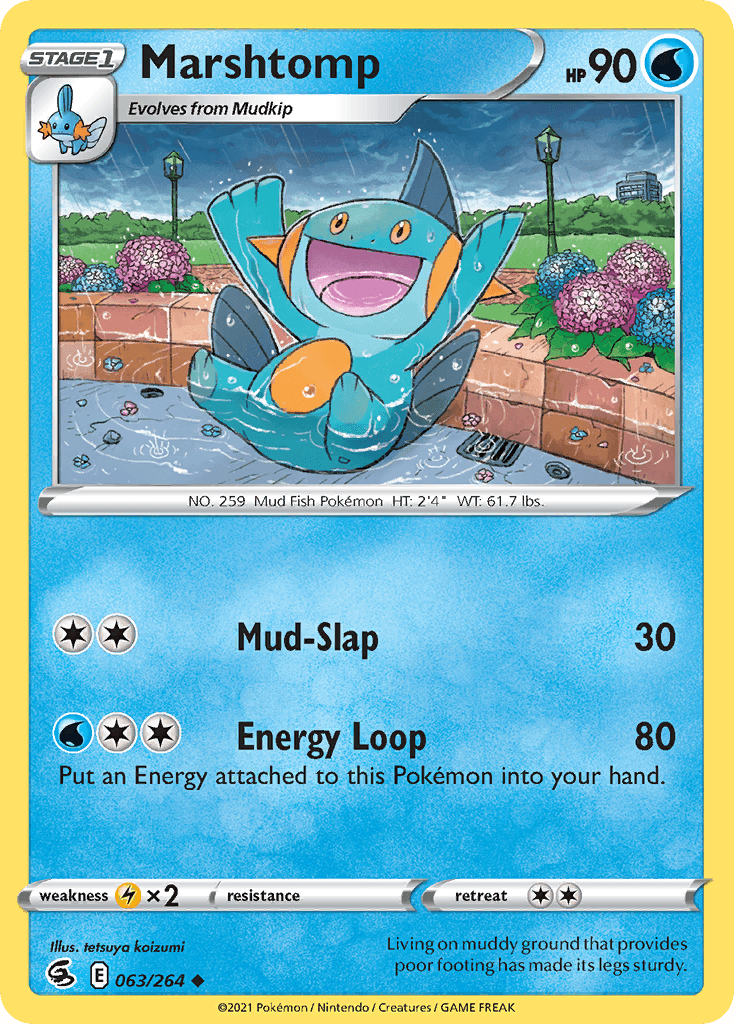 Marshtomp, Fusion Strike 63