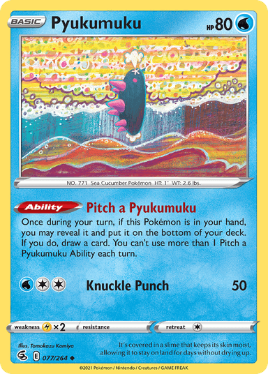 Pyukumuku, Fusion Strike 77