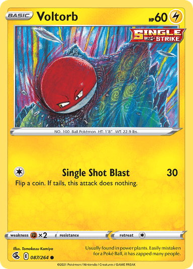 Voltorb, Fusion Strike 87