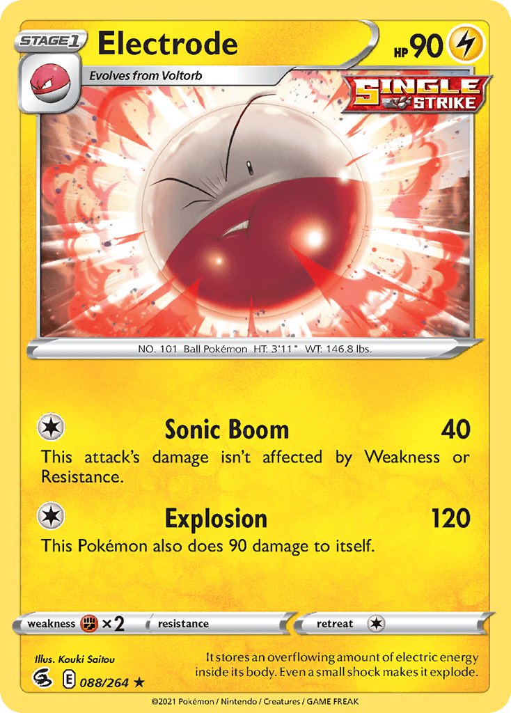 Electrode, Fusion Strike 88