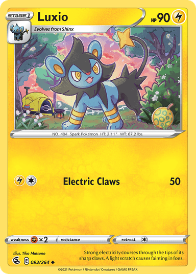 Luxio, Fusion Strike 92