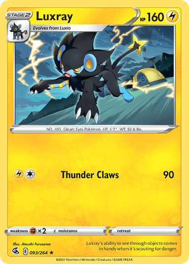 Luxray, Fusion Strike 93