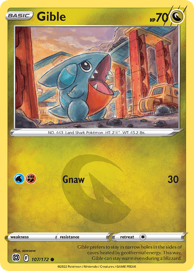 Gible, Brilliant Stars 107