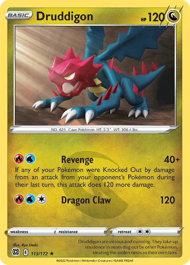 Druddigon, Brilliant Stars 113