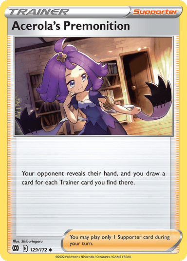 Acerola's Premonition, Brilliant Stars 129