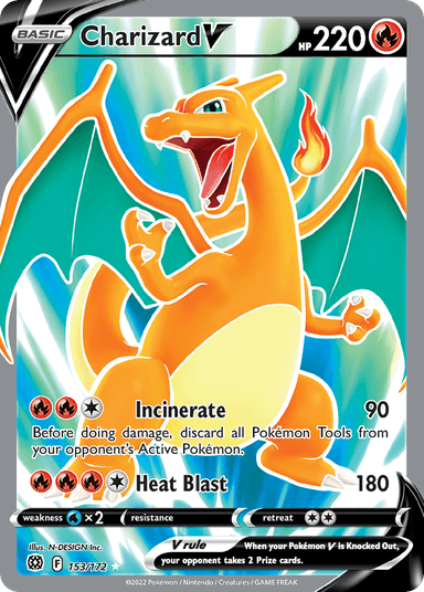 Charizard V, Brilliant Stars 153