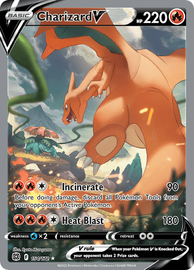 Charizard V, Brilliant Stars 154