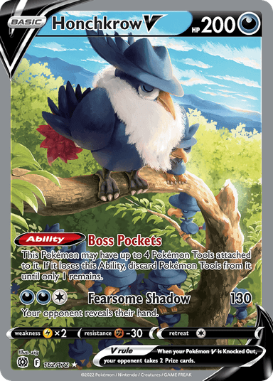 Honchkrow V, Brilliant Stars 162