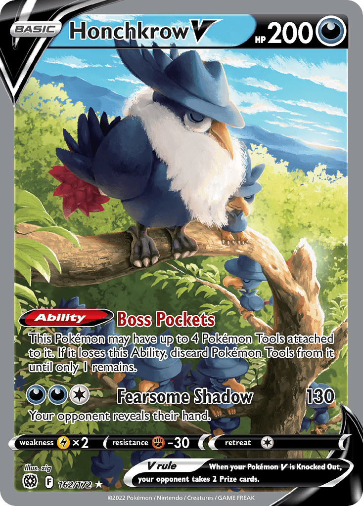 Honchkrow V, Brilliant Stars 162