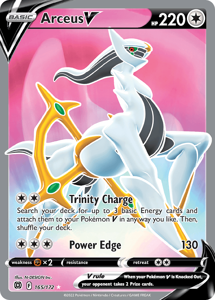 Arceus V, Brilliant Stars 165