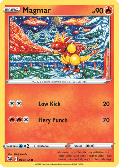 Magmar, Brilliant Stars 19